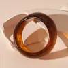 Pulseras Populares Transfronterizas Europeas y Americanas, Pulseras Anchas de Ola Irregular Manchadas de Acrílico, Pulseras de Nicho de Alta Gama para Mujer