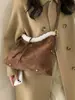 Bolsos Retro Transfronterizos para Mujer 2025 Nuevo Otoño e Invierno Versátil Bolso Cruzado para Viajar Bolso Tote de Hombro/Debajo del Brazo a la Moda