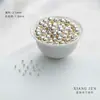 Cuentas Chapadas en Oro de 14K que Conservan el Color, Cuentas de Transferencia, Cuentas Pequeñas de Oro, Superficie Lisa Sólida, Accesorios de Cuentas Hechos a Mano para Joyería DIY, Cuentas Sueltas