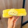 Faixa de Cabelo Fofa de Desenho Animado Sanrio Cachorro Boneca Culomi Faixa de Cabelo para Maquiagem Lavar o Rosto Aplicar Máscara Faixa de Cabelo de Celebridade Cyber