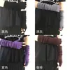 Yifan Outono e Inverno Aquecimento ao Ar Livre Estilo Funcional Escuro Manga de Braço Sem Dedos Cor Sólida Proteção UV Mangas para Exterior