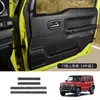 Adecuado para 25 modelos de Suzuki Jimny Nomade, kit completo de modificación interior con textura de fibra de carbono para Jimny