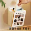 Cepillo de inodoro desechable para uso doméstico, sin rincones muertos, viene con una cabeza de cepillo autolimpiable, herramienta de limpieza de inodoros de usar y tirar instantánea, dispositivo de limpieza montado en la pared