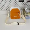 Bolso bandolera de nailon con bloques de color, que presenta un estilo dulce y fresco, deportivo, con cierre de cremallera, diseño simple, ligero y adecuado para ir al trabajo.; un bolso pequeño de hombro