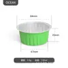 Taza Desechable para Pudín de Nieve Mei Niang Dafu Banji Papel de Aluminio Espesado para Hornear Caja de Empaque de Lata Forma de Corazón Empaque Comercial