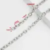 Cadena Pequeña O Kimberly Acero Inoxidable 304 1.5-8mm Accesorios de Ropa DIY Cadena de Equipaje de Alta Gama Cadena con Forma de O