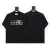 Três Etiquetas Completas, Exclusivamente para Vendas Transfronteiriças, Camiseta Masculina 100% Algodão Fio Duplo, Manga Curta, Alta Qualidade, Em Estoque