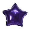 Globo de película de aluminio estrella de cinco puntas de 18 pulgadas decoración de cumpleaños diseño de salón de bodas sellado automático tablero Star Light globo de helio vacío flotante