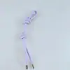 Llavero de Cuerda Trenzada de Cuero PU Avanzado Colgante Creativo Versátil para Bolsa Accesorios de Colgante de Cadena Tejidos a Mano DIY
