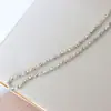 Perlas Finas Rosas y Rojas con Pedrería, Cadenas de Cristal, Accesorios para Joyería DIY, Accesorios Decorativos Hechos a Mano, Accesorios para el Cabello