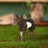 Ornamentos de Escultura em Madeira Artesanais para Exportação Transfronteiriça, Ornamentos de Mesa de Animal Cervo em Madeira Maciça, Artesanato em Madeira de Animais Realistas