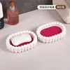 Nuevo Plato para Jabón Grande con Drenaje para Uso en el Hogar, Bonito Soporte para Jabón con Alto Valor Estético, Adecuado para Residencias Estudiantiles