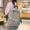 Mochila de estilo coreano ins de moda con lazo versátil para mujer, diseño de nicho, mochila escolar de gran capacidad para estudiantes, mochila casual