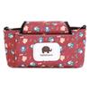 Bolsa colgante para cochecito de bebé, bolsa de momia de gran capacidad, accesorios para cochecito de niños, bolsa colgante, bolsa de almacenamiento para bebé con correa para el hombro