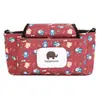 Bolsa Colgante para Carrito de Bebé Mamá Bolsas Colgantes para Carrito Bolsa de Almacenamiento para Artículos Varios Bolsa Multifuncional para Mamá y Bebé + Correa para el Hombro
