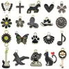 Nuevos Productos Transfronterizos 270 Colores Mixtos Gotas Dibujos Animados Aleación Colgante Pequeño Hecho a Mano DIY Pulsera Llavero Accesorios para Joyería