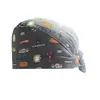 Gorro de enfermera para quirófano transfronterizo, gorro quirúrgico absorbente de sudor, gorro de cúpula para odontología y belleza con cola, turbante para la cabeza de hospital