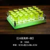 Porta-copos Luminoso LED Barra de Carregamento Criativa Coquetel Sete Cores Porta-Vinho Boate Bar KTV Porta-Bandeja para Copos