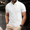Verano 2024 nuevo de venta rápida Amazon Camisa POLO bolsillo con cremallera polo deportivo para hombre fabricantes al por mayor