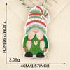 Sticker Bordado Original Emblema para Zapato Serie de Dibujos Animados de Santa Claus parche Accesorios para Prenda Accesorios Parche Adhesivo Sticker de Tela