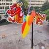 Nuevo molino de viento de dibujos animados tridimensional de colores plásticos color cuadrado tradicional puesto venta caliente juguete para niños Molino de Viento Joven