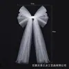 Nuevo producto transfronterizo: Lazo decorativo para árbol de Navidad, malla de organza encriptada pequeña, decoración de Pascua y arreglo de ambiente