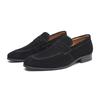 Mocasines de verano nuevo estilo japonés simples de gamuza cuero formal de negocios para hombre zapatos de cuero mocasines británicos mate