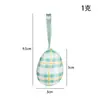 Huevos Decorativos de Pascua Nuevos Transfronterizos, Huevos Envueltos en Huevo de Espuma, Juguetes Colgantes Decorativos de Huevo de Pascua