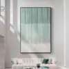 Pintura Decorativa de Pared para Fondo de Sofá Estilo Minimalista Moderno con Microimpresión Artística Pintura Decorativa para Entrada Pintura Plana Abstracta Pintura de Piso
