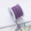 Transfronteiriço exclusivo para cor completa única linha strass mocha garra cadeia DIY acessórios acessórios de decoração de roupas