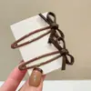 Estilo Coreano Otoño e Invierno 2025 Nuevo Sencillo Versátil Color Sólido Pinza para el Cabello de Lazo Pinza Lateral Pinza Lateral para el Flequillo Pinza para el Cabello