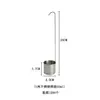 Porta-vinho de plástico Dispensador de vinho de aço inoxidável Porta-jarra de vinho Balde de vinho Sling de vinho Colher medidora de vinho Divisor de vinho 0,5 kg meia liang