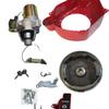 Kit de Conversión a Arranque Eléctrico para Motor de Gasolina 168/170F Motor Generador Volante Interruptor Controlador Modificación en Stock
