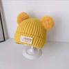 Gorro de Lana Tejido para Niños Estilo Invierno de Dibujos Animados para Niños y Niñas, Cálido Lindo Gorro de Bebé que Protege las Orejas para Proteger a Bebés y Niños Pequeños del Frío