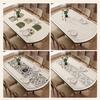 Mantel Ovalado para Mesa de Comedor Impermeable y a Prueba de Aceite Mantel sin Lavado 2025 Nuevo Lujo Accesible Gama Alta Mantel Ovalado para Mesa