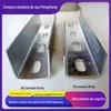 Acessórios Fotovoltaicos Zinco Alumínio Magnésio Acessórios de Instalação Solar Base Galvanizada a Quente Sem Solda Acessórios de Suporte Fotovoltaico Atacado