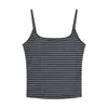 Conjunto de dos piezas de verano: camisola a rayas personalizable, cárdigan corto femenino ajustado, chaqueta de manga larga