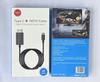Cabo Tipo C para Hdtv 4K Thunderbolt 3 para Hdtv Cabo de Tela de Projeção Adequado para Celulares e Notebooks para Monitor de TV