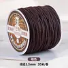 Corda de algodão torcida à mão estilo Xizang 20m para artesanato DIY, pulseiras, terços budistas com contas e contas de corda de algodão para atacado
