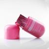 Botella dispensadora de mascarilla probiótica sin enjuague, tarro de mascarilla rosa tipo cápsula, botella de plástico PP, tarro de almacenamiento