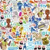 Em estoque 50 Zootopia Gancho Judy Adesivo Desenho Animado Festa Mala Celular Decorativo Diário Adesivo