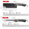 Grifo de camping al aire libre mango cuchillo de forja de carne cuchillo de carne cuchillo para chuletas de cordero cortar carne quitar huesos Cuchillo Dragón venta al por mayor