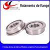 Rolamento Rígido de Esferas com Flange F6202Rs Tamanho 16*35*11. Vários Modelos de Mancais Flangeados Estão Disponíveis em Estoque