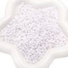 Cuentas de tubo de acrílico de color sólido de 4 mm, accesorios de bordado para ropa hechos a mano con cuentas, material de horquilla antigua, accesorios