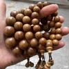 Pulseras de Madera con Seis Cuentas de Buda al por Mayor, Pulseras de Madera para Hombre con Cuentas de Sándalo Viejo Matadragones, Cuentas de Oración para Mujer
