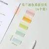Clipes de Índice Coloridos Criativos Adesivos de Índice para Classificação de Arquivos Clipes Marcadores de Página Multifuncionais Fixador de Alto Valor Estético
