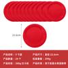 Nuevo en stock, juego de 8 platos de papel rojos, toallas de papel, vasos de papel, platos para cena, suministros desechables para fiestas de cumpleaños