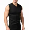 Nuevo chaleco versátil de moda para otoño e invierno para hombre, suéter casual de punto con cuello en V, disponible en tallas grandes y múltiples colores, estilo pullover, sin mangas, perfecto como capa base