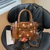 Bolso único de lunares para mujer, nuevo modelo 2026, elegante y versátil, elegante bolso de hombro y cruzado