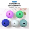 Molde para bolas de hielo, charola para cubitos de hielo esféricos, herramienta mágica para uso doméstico, charola para cubitos de hielo redondos grandes, molde de silicona para cubitos de hielo